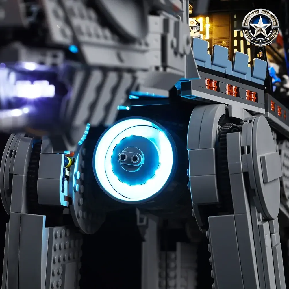 Light Kit Compatible with LEGO Star Wars AT AT Model Set 75313 Complete Lighting Upgrade Light Kit Compatible with LEGO Star Wars AT AT Model Set 75313 Complete Lighting Upgrade
