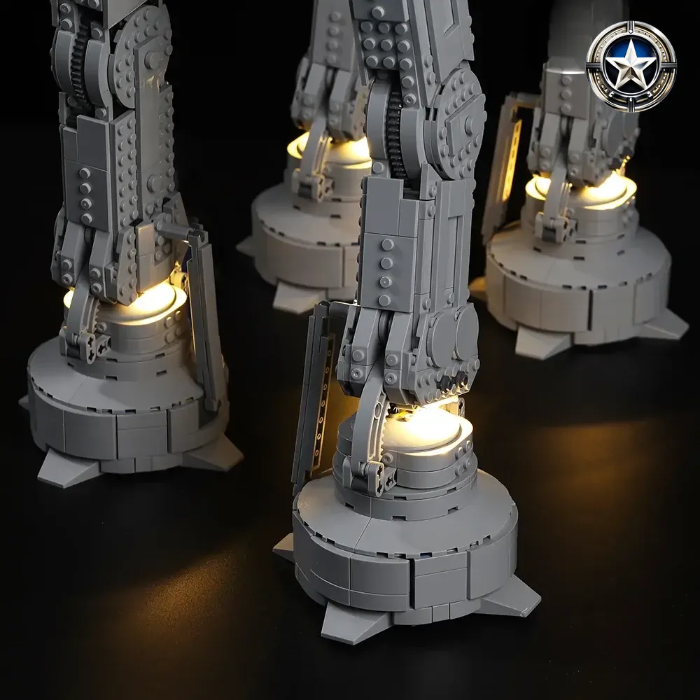 Light Kit Compatible with LEGO Star Wars AT AT Model Set 75313 Complete Lighting Upgrade Light Kit Compatible with LEGO Star Wars AT AT Model Set 75313 Complete Lighting Upgrade