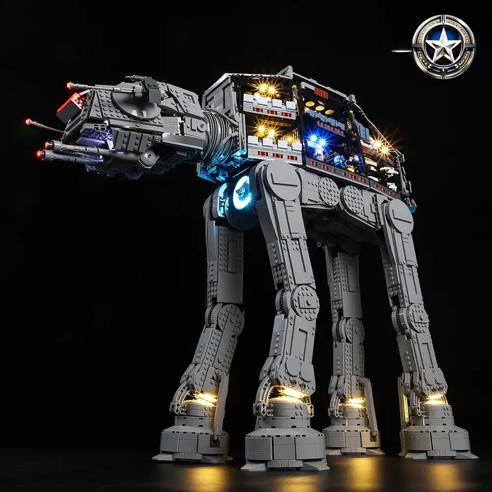 Light Kit Compatible with LEGO Star Wars AT AT Model Set 75313 Complete Lighting Upgrade Light Kit Compatible with LEGO Star Wars AT AT Model Set 75313 Complete Lighting Upgrade