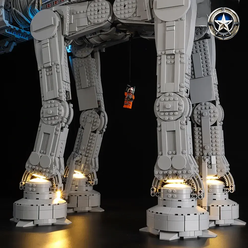 Light Kit Compatible with LEGO Star Wars AT AT Model Set 75313 Complete Lighting Upgrade Light Kit Compatible with LEGO Star Wars AT AT Model Set 75313 Complete Lighting Upgrade