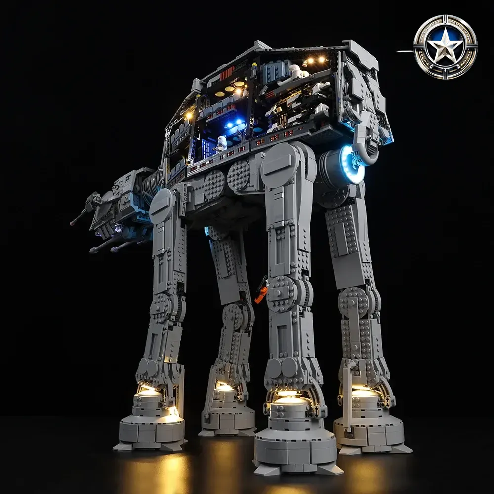 Light Kit Compatible with LEGO Star Wars AT AT Model Set 75313 Complete Lighting Upgrade Light Kit Compatible with LEGO Star Wars AT AT Model Set 75313 Complete Lighting Upgrade