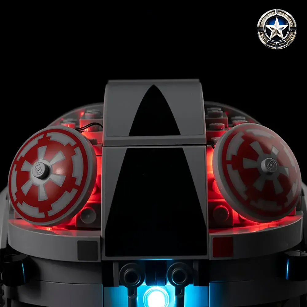 Light Kit for Star Wars AT AT Driver Helmet Model 75429 Enhanced Lighting Accessories Light Kit for Star Wars AT AT Driver Helmet Model 75429 Enhanced Lighting Accessories