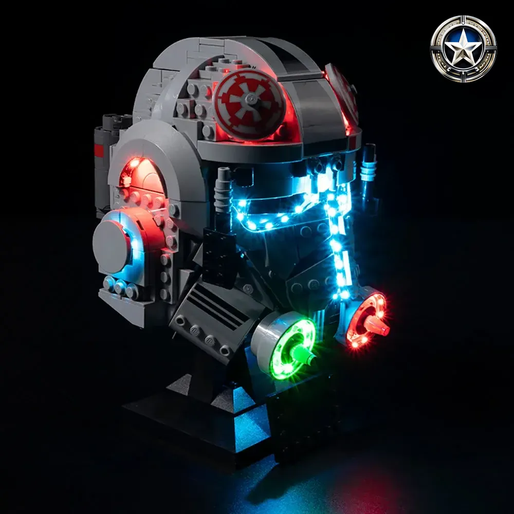 Light Kit for Star Wars AT AT Driver Helmet Model 75429 Enhanced Lighting Accessories Light Kit for Star Wars AT AT Driver Helmet Model 75429 Enhanced Lighting Accessories