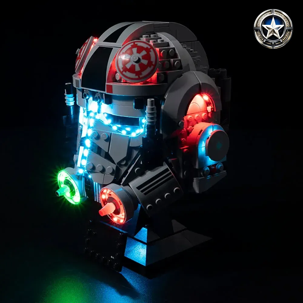 Light Kit for Star Wars AT AT Driver Helmet Model 75429 Enhanced Lighting Accessories Light Kit for Star Wars AT AT Driver Helmet Model 75429 Enhanced Lighting Accessories