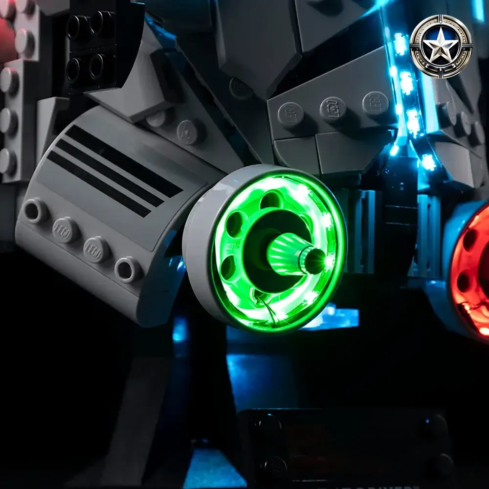 Light Kit for Star Wars AT AT Driver Helmet Model 75429 Enhanced Lighting Accessories Light Kit for Star Wars AT AT Driver Helmet Model 75429 Enhanced Lighting Accessories