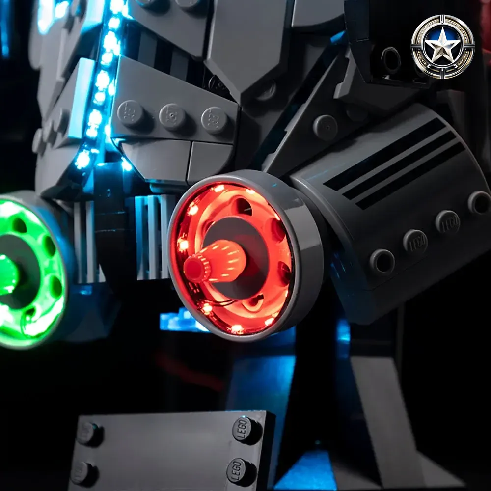 Light Kit for Star Wars AT AT Driver Helmet Model 75429 Enhanced Lighting Accessories Light Kit for Star Wars AT AT Driver Helmet Model 75429 Enhanced Lighting Accessories