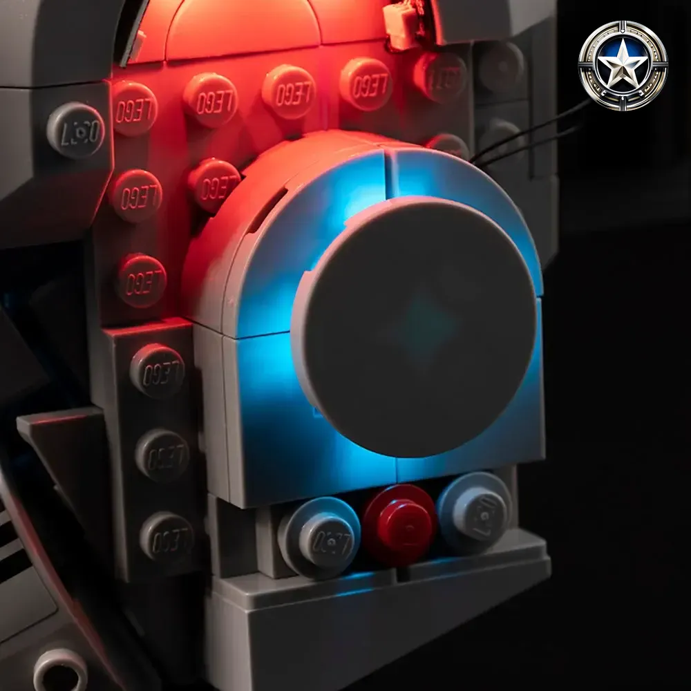 Light Kit for Star Wars AT AT Driver Helmet Model 75429 Enhanced Lighting Accessories Light Kit for Star Wars AT AT Driver Helmet Model 75429 Enhanced Lighting Accessories