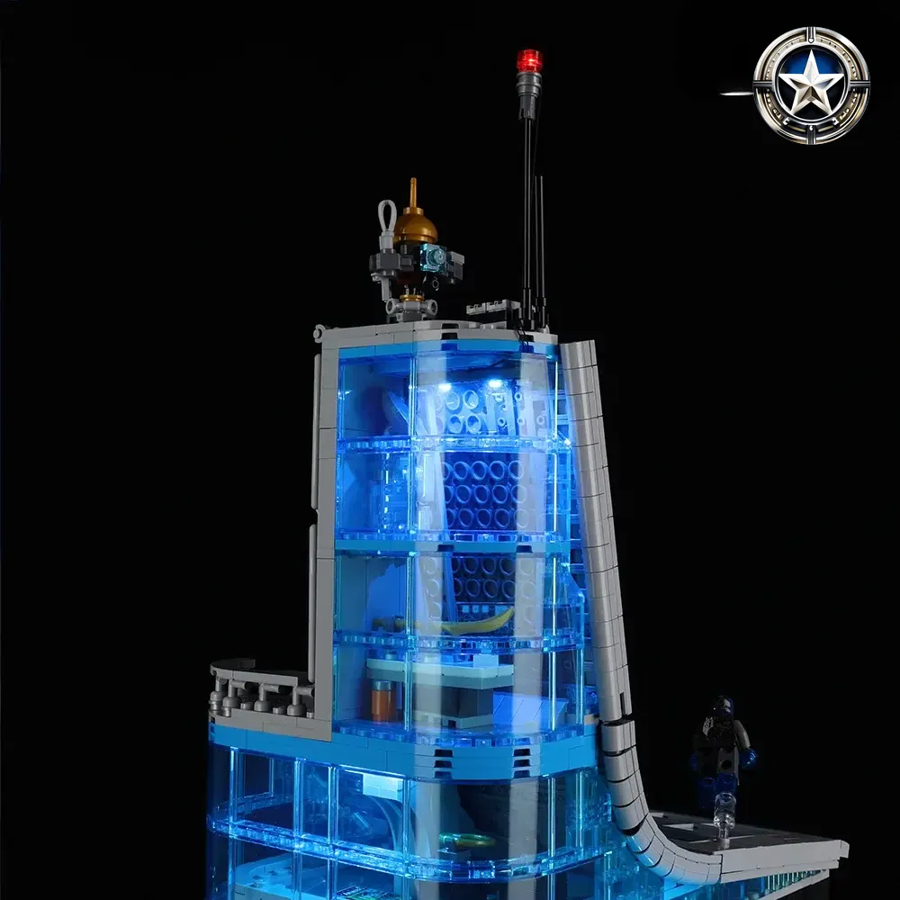 Avengers Tower Building Set Light Kit Compatible with Lego 76269 Model Parts Avengers Tower Building Set Light Kit Compatible with Lego 76269 Model Parts