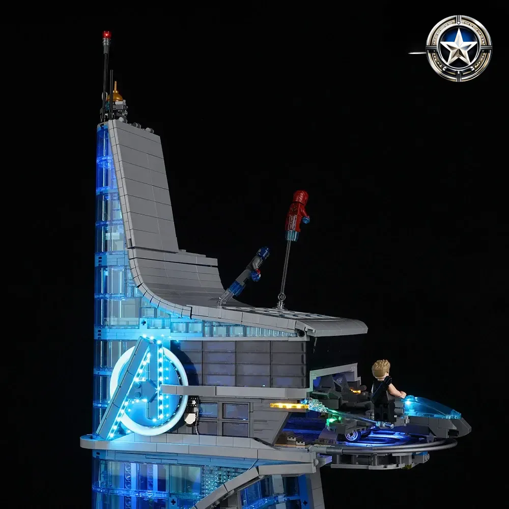 Avengers Tower Building Set Light Kit Compatible with Lego 76269 Model Parts Avengers Tower Building Set Light Kit Compatible with Lego 76269 Model Parts