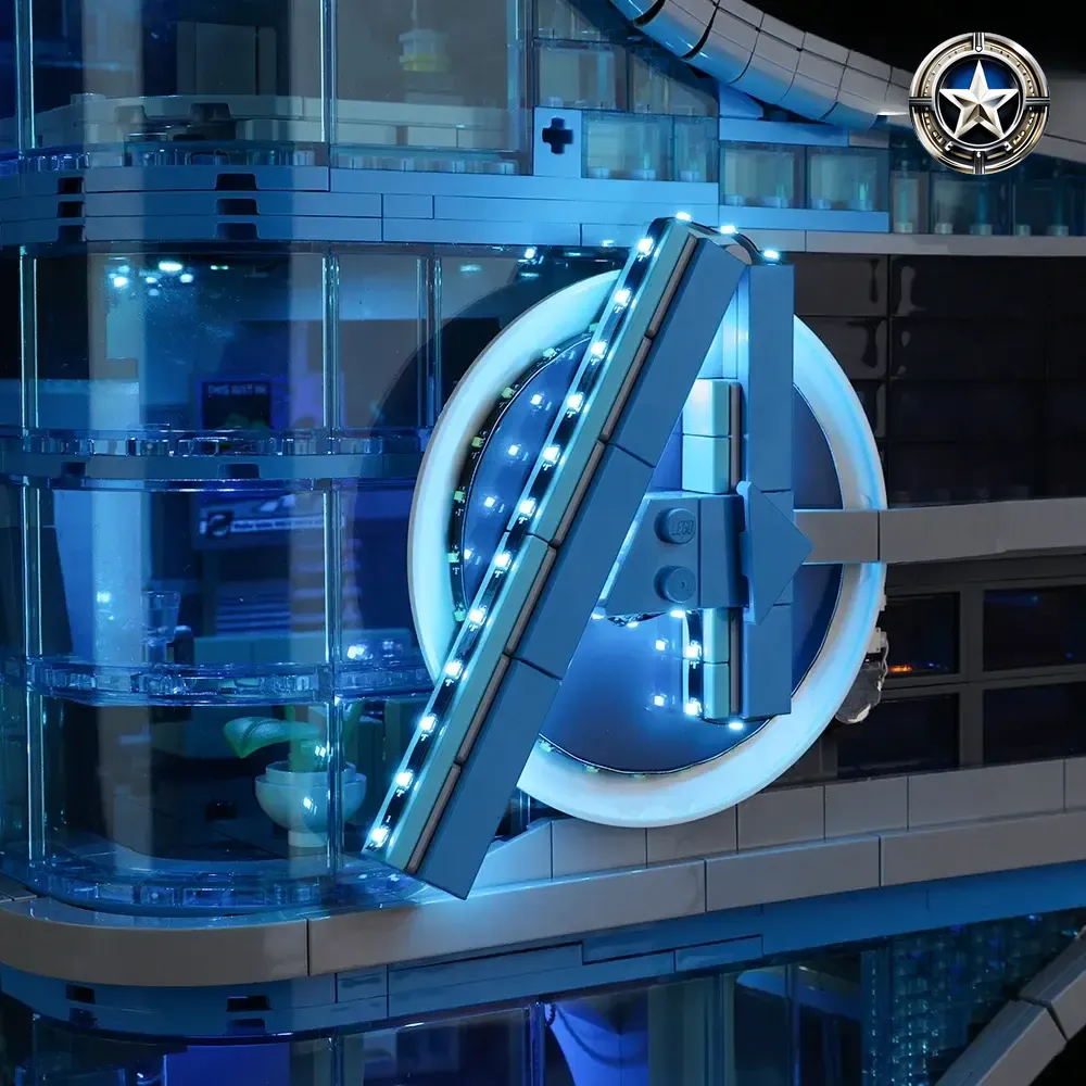 Avengers Tower Building Set Light Kit Compatible with Lego 76269 Model Parts Avengers Tower Building Set Light Kit Compatible with Lego 76269 Model Parts