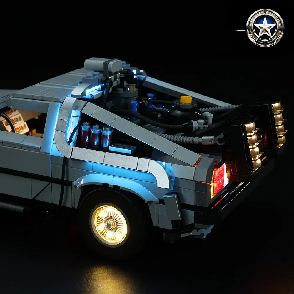 Back to the Future Time Machine Lighting Kit Model 10300 Universal Upgrade Back to the Future Time Machine Lighting Kit Model 10300 Universal Upgrade