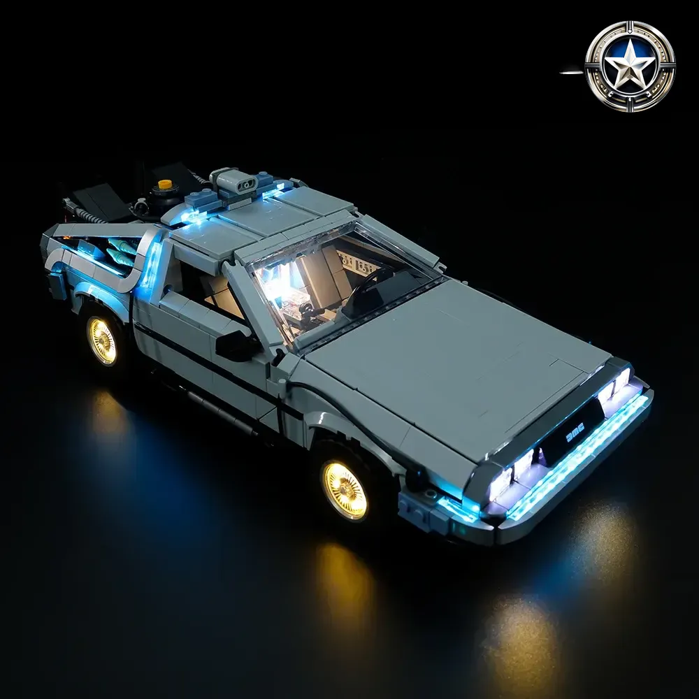 Back to the Future Time Machine Lighting Kit Model 10300 Universal Upgrade Back to the Future Time Machine Lighting Kit Model 10300 Universal Upgrade
