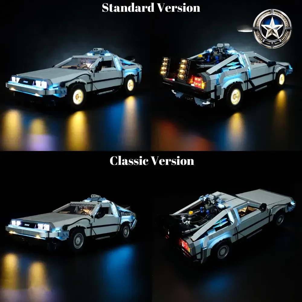 Back to the Future Time Machine Lighting Kit Model 10300 Universal Upgrade Back to the Future Time Machine Lighting Kit Model 10300 Universal Upgrade