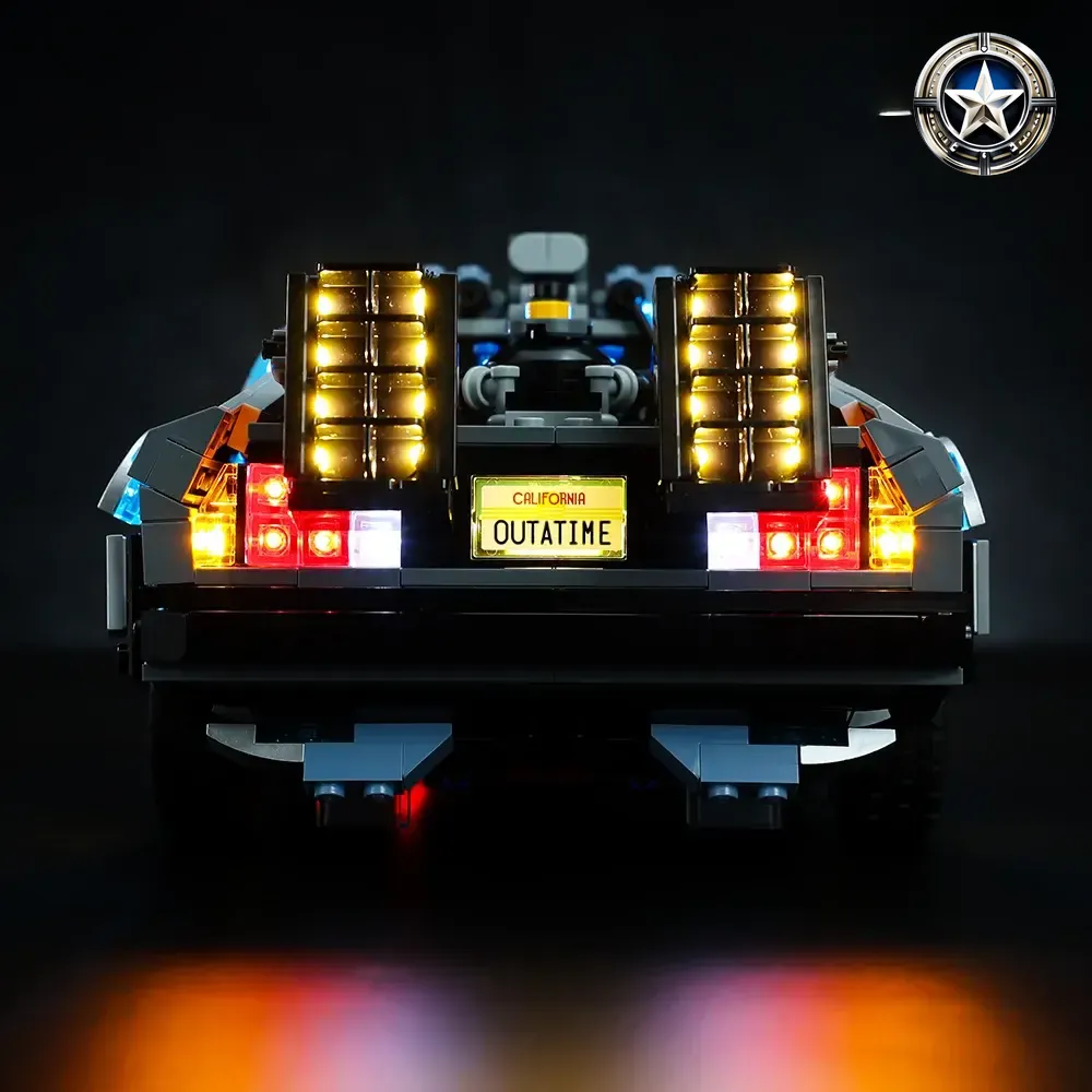 Back to the Future Time Machine Lighting Kit Model 10300 Universal Upgrade Back to the Future Time Machine Lighting Kit Model 10300 Universal Upgrade