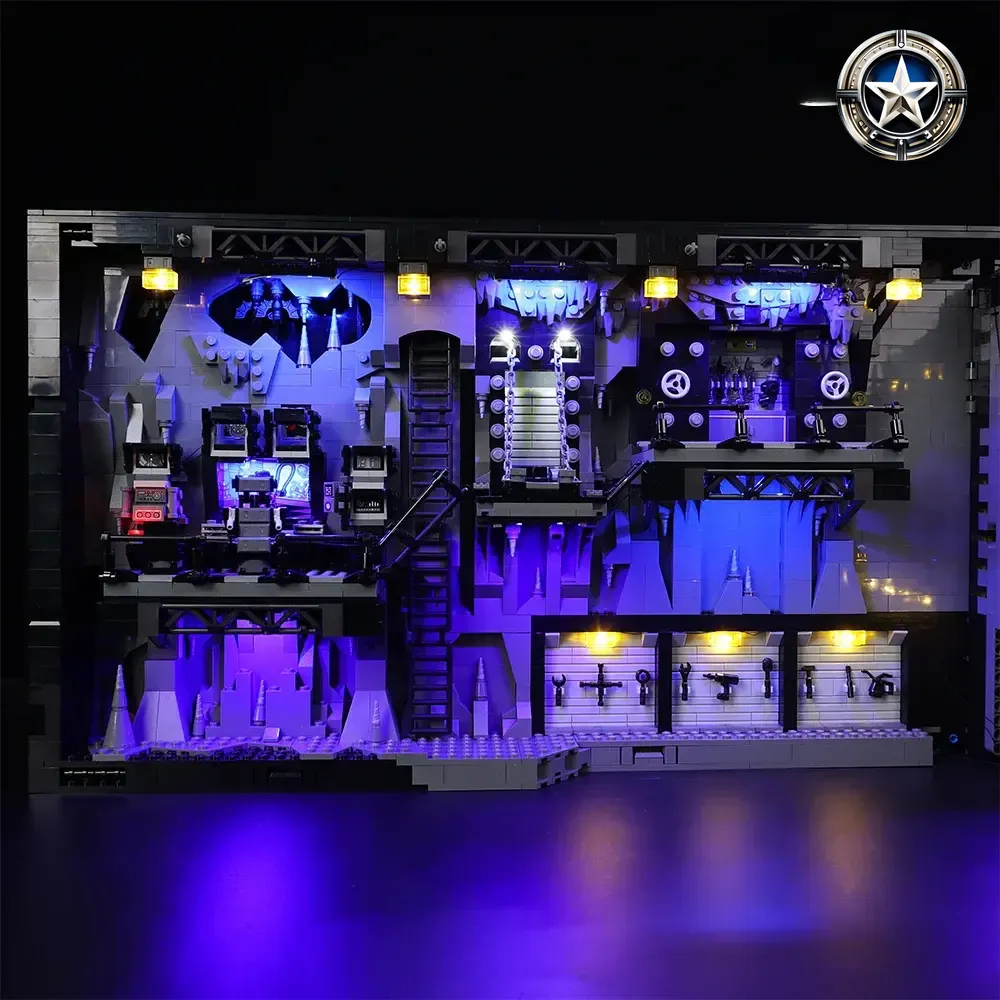 Light Kit for Batman Cave Shadow Box Model Number 76252 Accessories Lighting Light Kit for Batman Cave Shadow Box Model Number 76252 Accessories Lighting