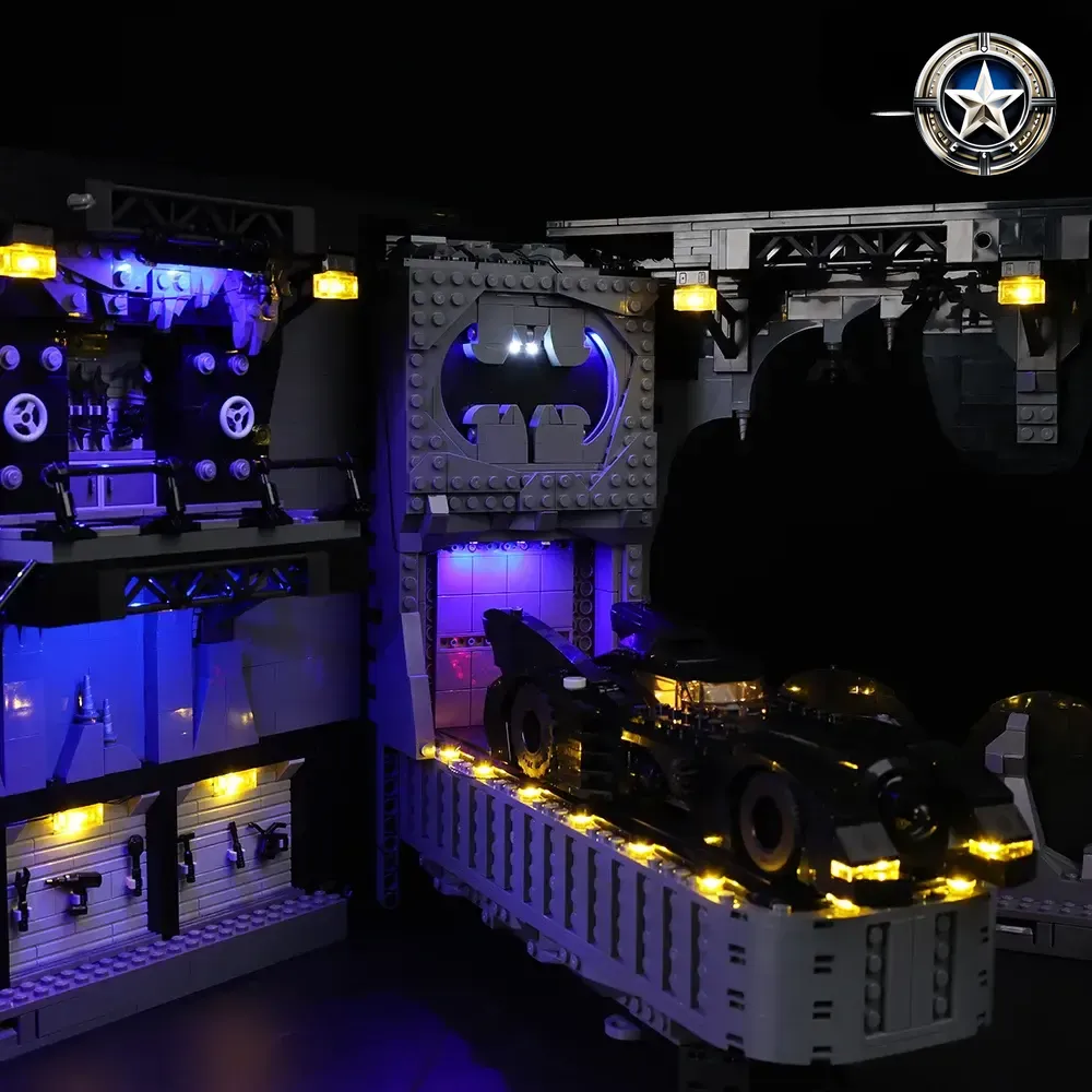 Light Kit for Batman Cave Shadow Box Model Number 76252 Accessories Lighting Light Kit for Batman Cave Shadow Box Model Number 76252 Accessories Lighting