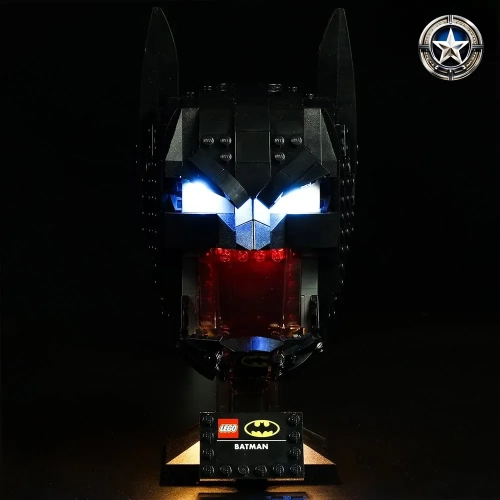 Light Kit For Batman Cowl Model Number Seven Six One Eight Two Accessories Set