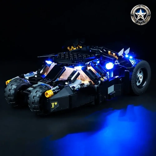 Light Kit for Batmobile Tumbler Scarecrow Showdown Building Set 76239