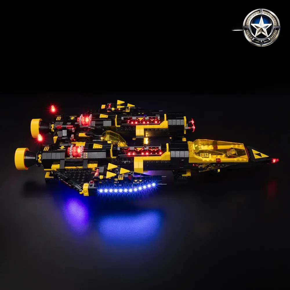 Light Kit Accessory Set for Lego Blacktron Renegade Model 10355 Building Blocks Light Kit Accessory Set for Lego Blacktron Renegade Model 10355 Building Blocks