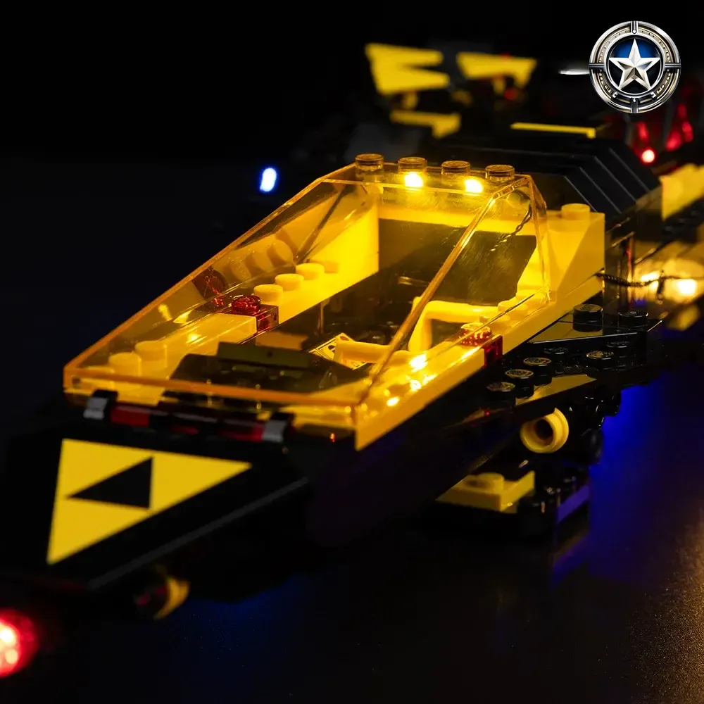 Light Kit Accessory Set for Lego Blacktron Renegade Model 10355 Building Blocks Light Kit Accessory Set for Lego Blacktron Renegade Model 10355 Building Blocks