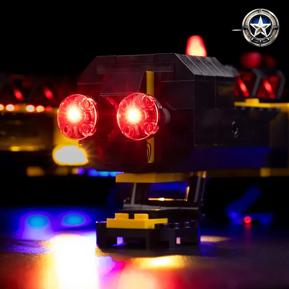 Light Kit Accessory Set for Lego Blacktron Renegade Model 10355 Building Blocks Light Kit Accessory Set for Lego Blacktron Renegade Model 10355 Building Blocks