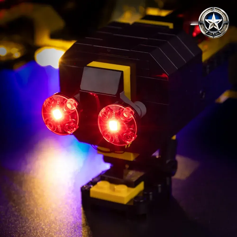 Light Kit Accessory Set for Lego Blacktron Renegade Model 10355 Building Blocks Light Kit Accessory Set for Lego Blacktron Renegade Model 10355 Building Blocks