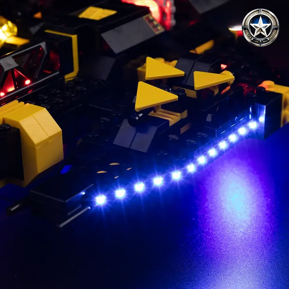 Light Kit Accessory Set for Lego Blacktron Renegade Model 10355 Building Blocks Light Kit Accessory Set for Lego Blacktron Renegade Model 10355 Building Blocks