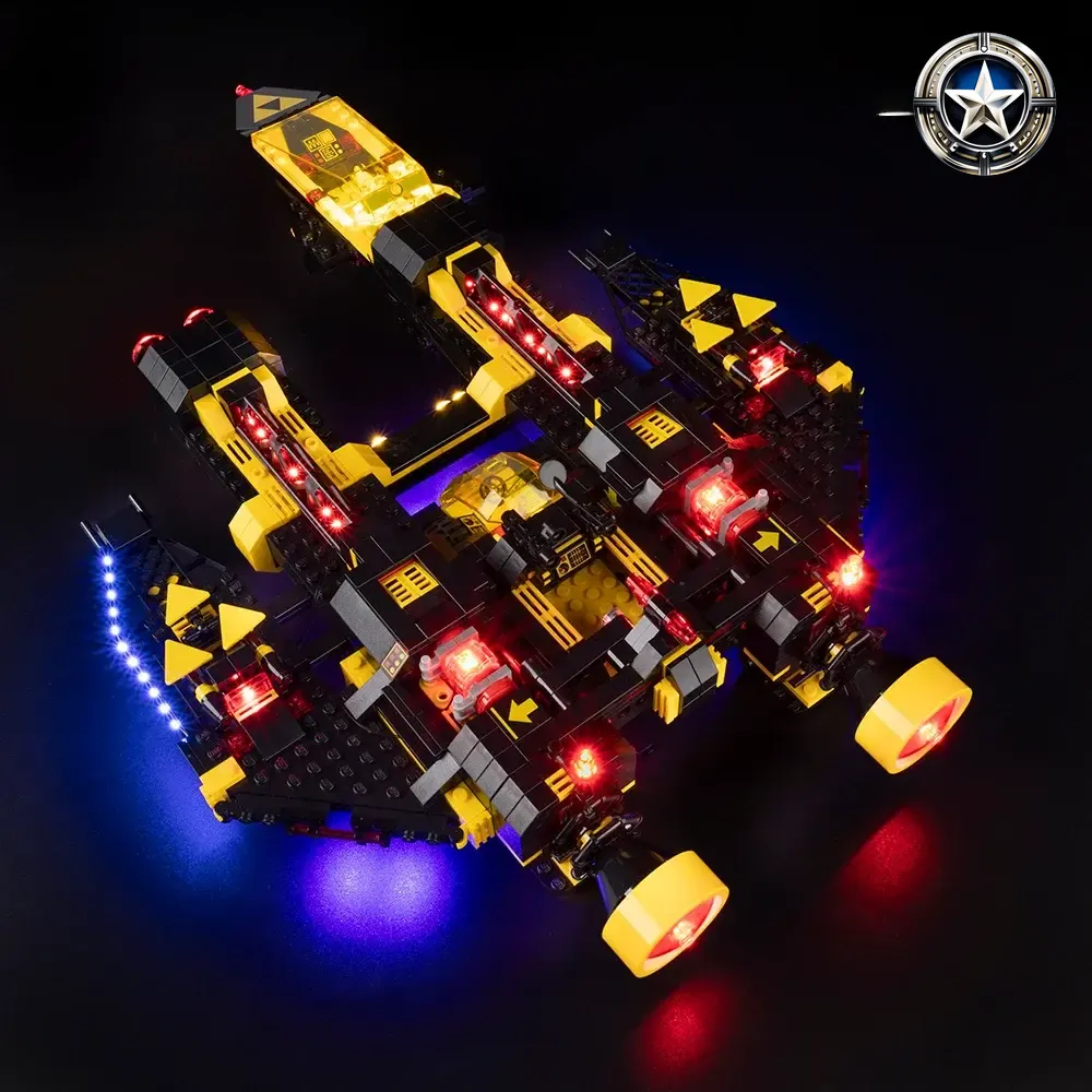 Light Kit Accessory Set for Lego Blacktron Renegade Model 10355 Building Blocks Light Kit Accessory Set for Lego Blacktron Renegade Model 10355 Building Blocks