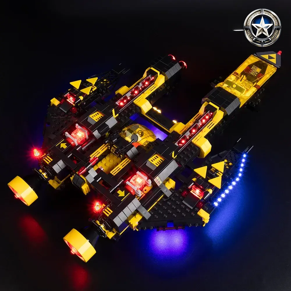 Light Kit Accessory Set for Lego Blacktron Renegade Model 10355 Building Blocks Light Kit Accessory Set for Lego Blacktron Renegade Model 10355 Building Blocks