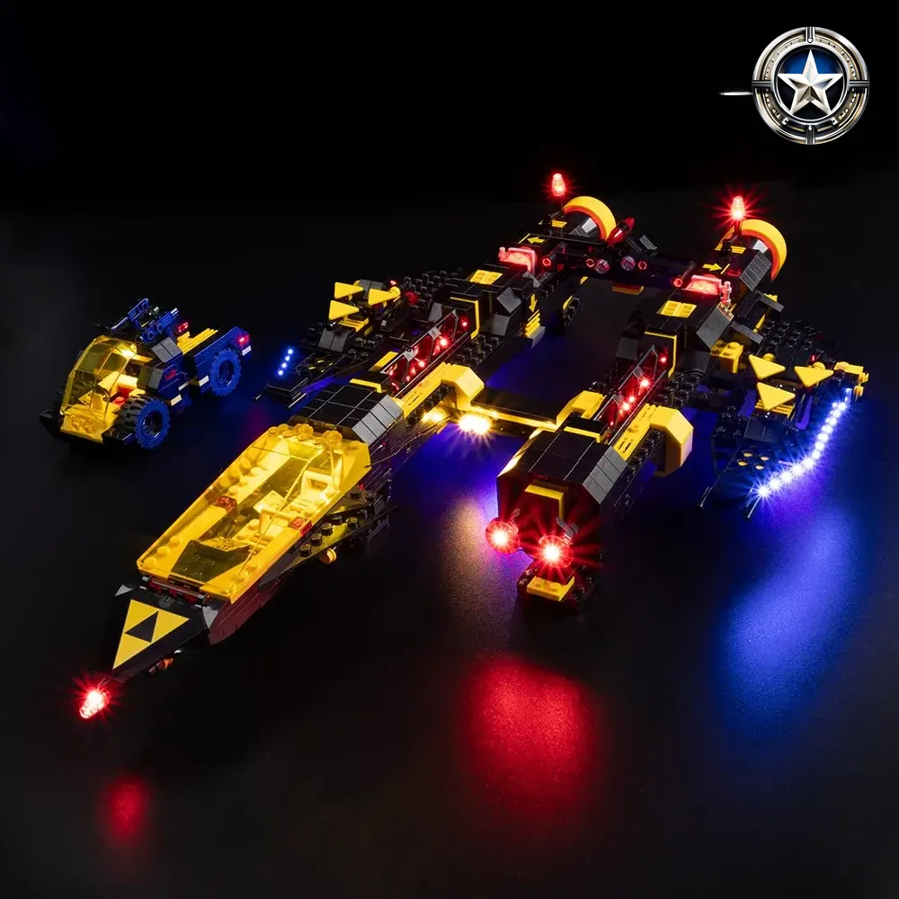 Light Kit Accessory Set for Lego Blacktron Renegade Model 10355 Building Blocks Light Kit Accessory Set for Lego Blacktron Renegade Model 10355 Building Blocks