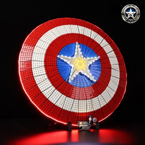 Light Kit For Captain Americas Shield Building Set 76262 Version