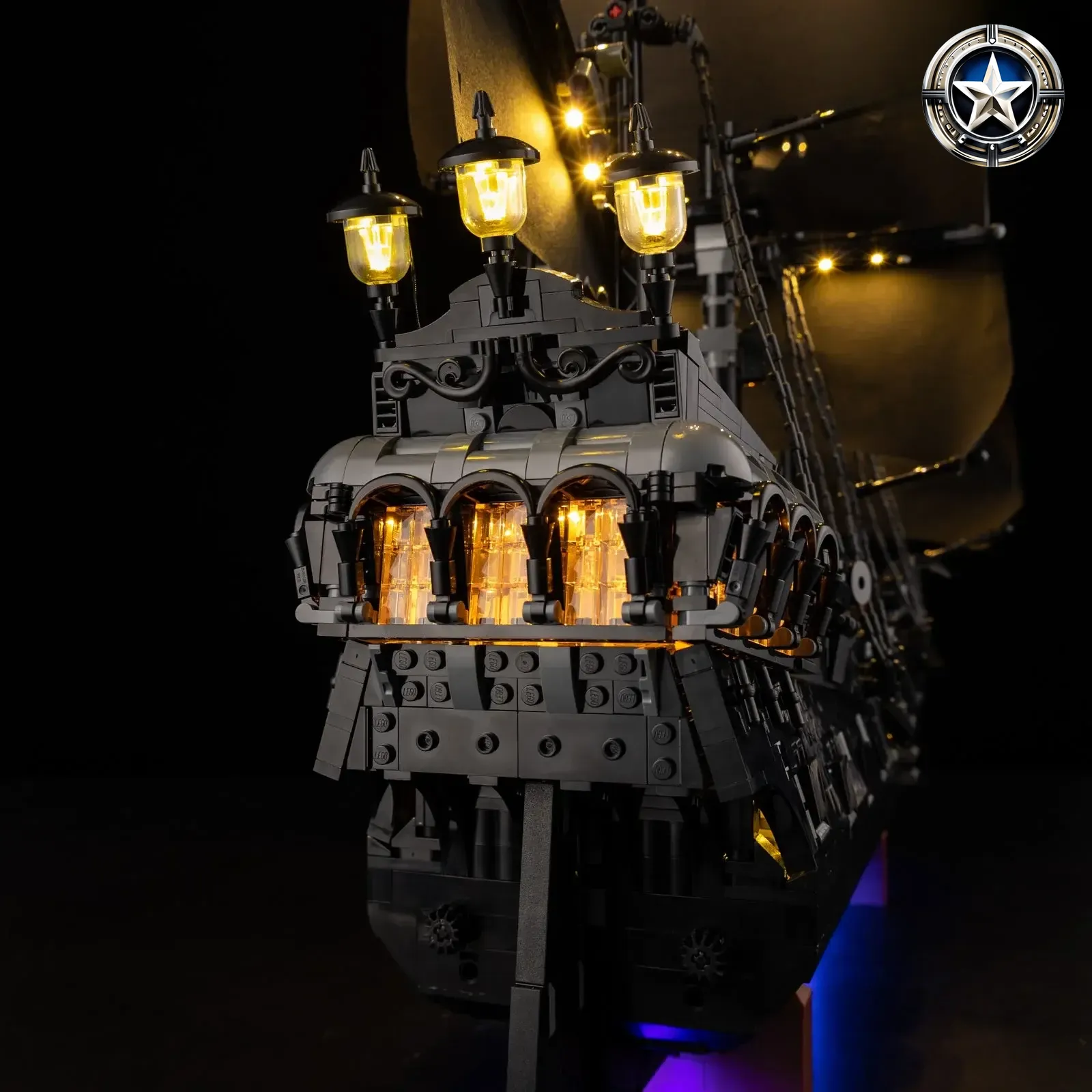 Light Kit for Captain Jack Sparrow Pirate Ship Model 10365 LED Upgrade Accessories Light Kit for Captain Jack Sparrow Pirate Ship Model 10365 LED Upgrade Accessories