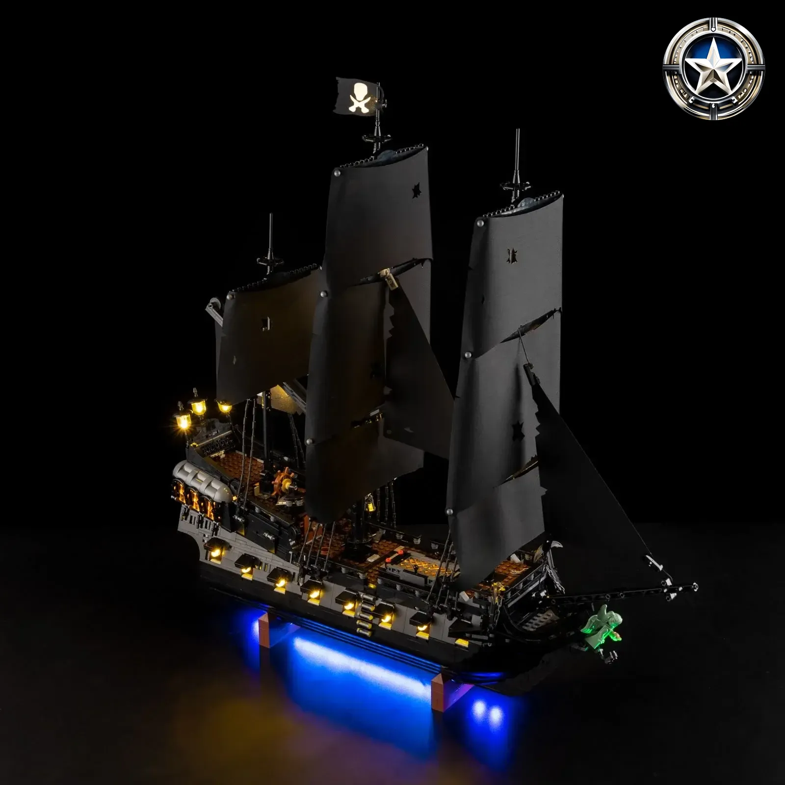 Light Kit for Captain Jack Sparrow Pirate Ship Model 10365 LED Upgrade Accessories Light Kit for Captain Jack Sparrow Pirate Ship Model 10365 LED Upgrade Accessories