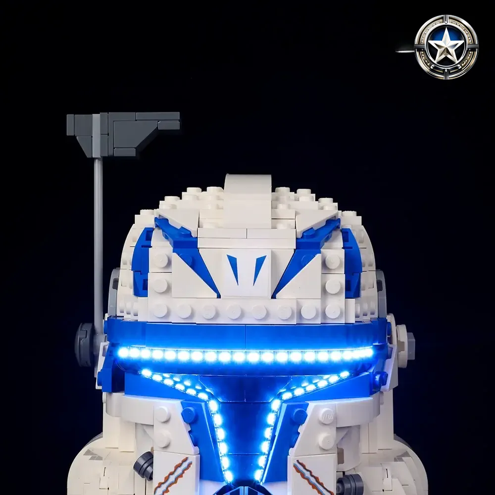 Light Up Kit for Captain Rex Clone Trooper Helmet Model 75349 Light Up Kit for Captain Rex Clone Trooper Helmet Model 75349