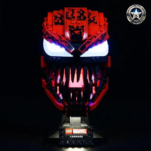 Light Kit Carnage Building Set Compatible With 76199 Enhanced Lighting Accessory