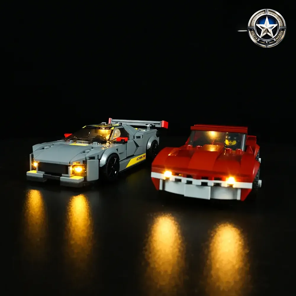 Light Kit for Chevrolet Corvette C8 R 1968 Model High Performance Upgrade 76903 Light Kit for Chevrolet Corvette C8 R 1968 Model High Performance Upgrade 76903