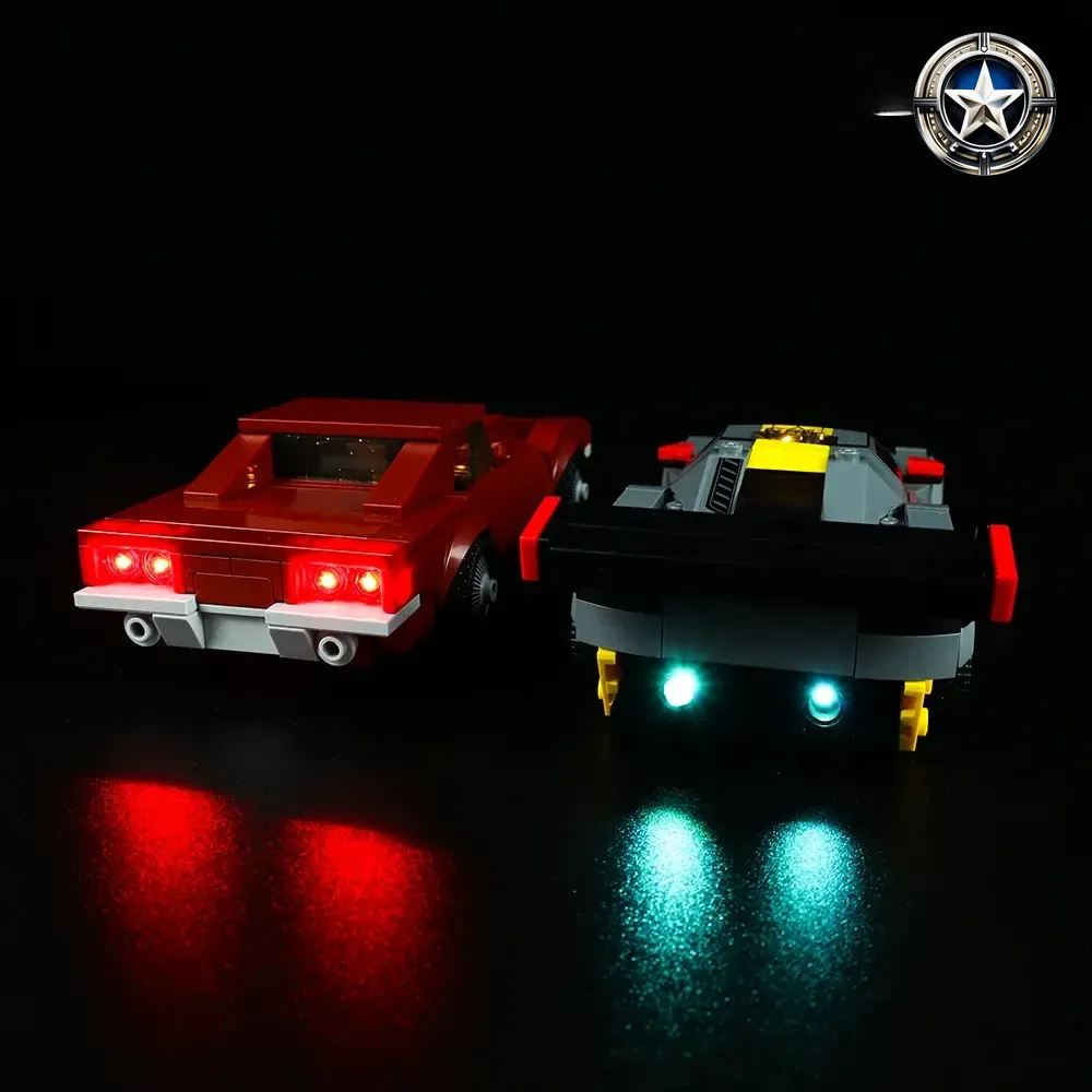 Light Kit for Chevrolet Corvette C8 R 1968 Model High Performance Upgrade 76903 Light Kit for Chevrolet Corvette C8 R 1968 Model High Performance Upgrade 76903