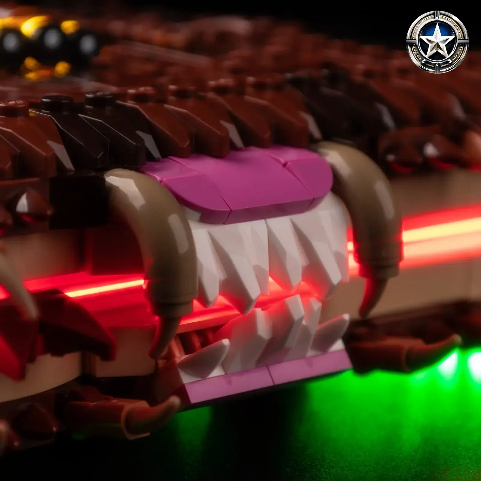 LEGO Chomping Monster Book of Monsters 76449 Light Kit
