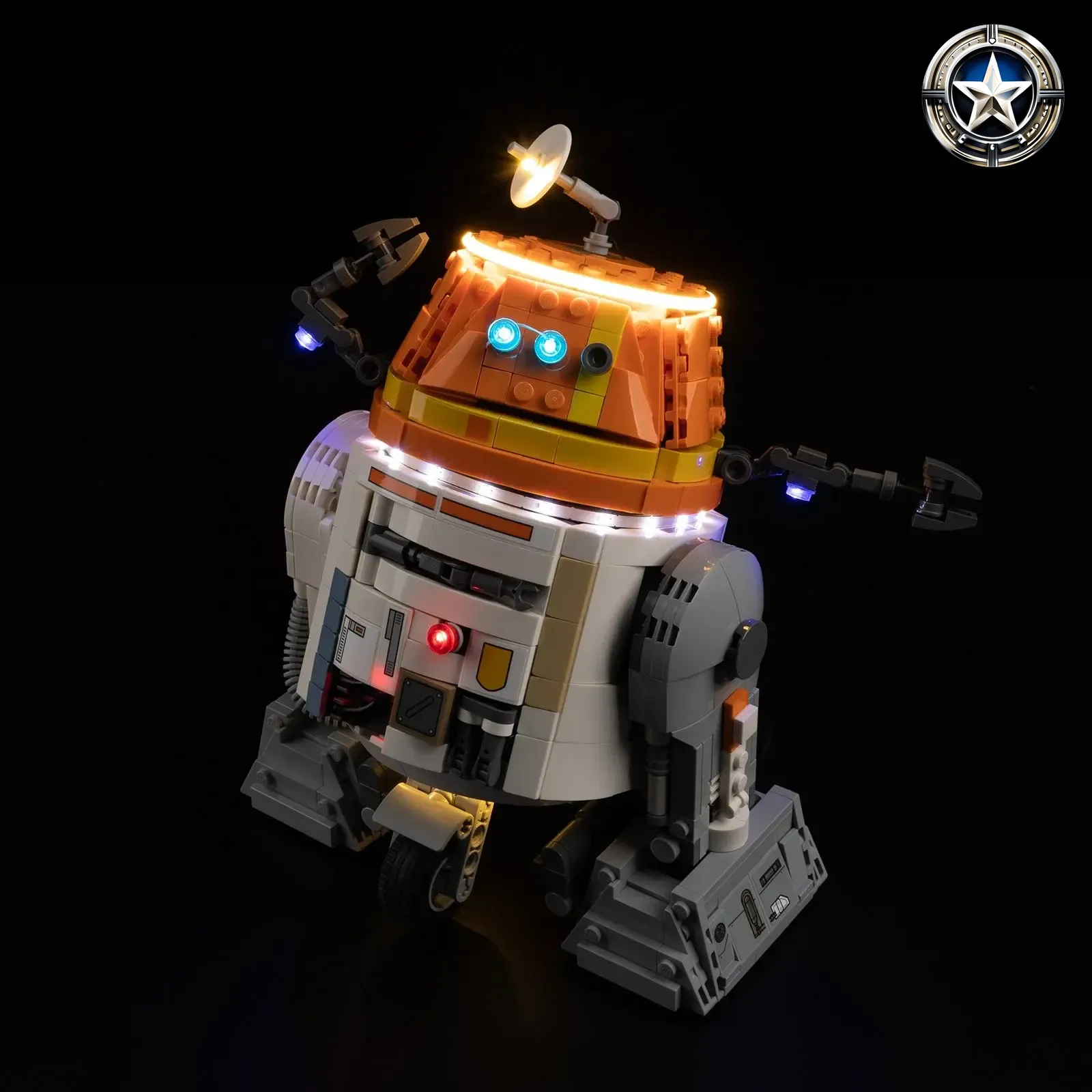 Light Kit for Astromech Droid Chopper Model C1 10P 75416 Part Light Kit for Astromech Droid Chopper Model C1 10P 75416 Part