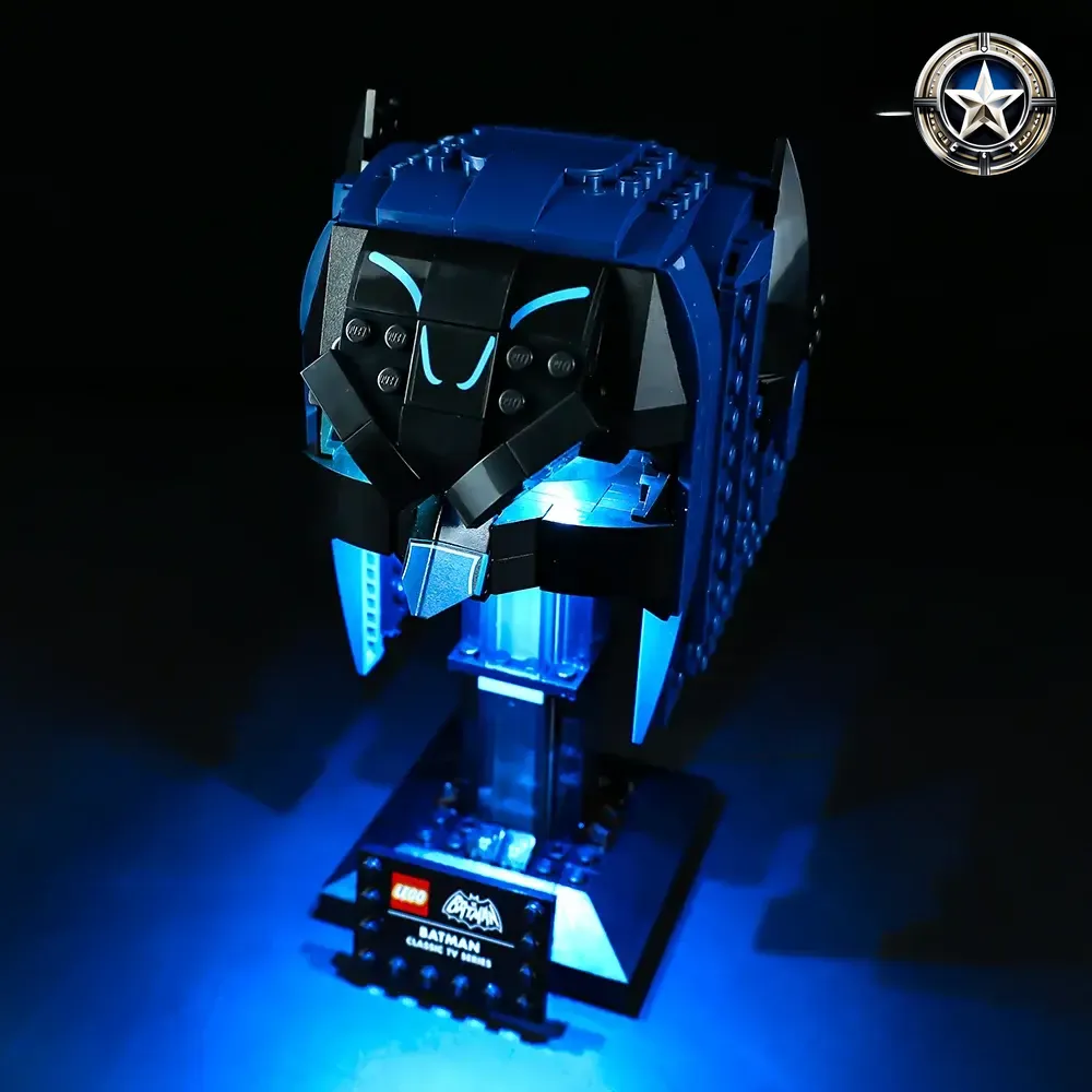 Light Kit for Legendary Batman Cowl Basic TV Series Model 76238 Light Kit for Legendary Batman Cowl Basic TV Series Model 76238