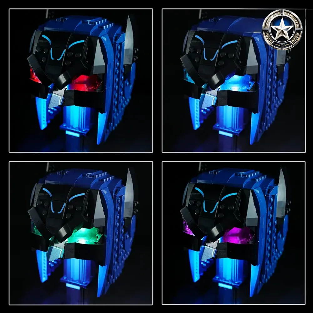 Light Kit for Legendary Batman Cowl Basic TV Series Model 76238 Light Kit for Legendary Batman Cowl Basic TV Series Model 76238