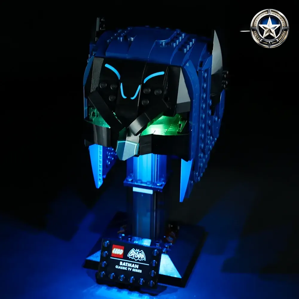 Light Kit for Legendary Batman Cowl Basic TV Series Model 76238 Light Kit for Legendary Batman Cowl Basic TV Series Model 76238