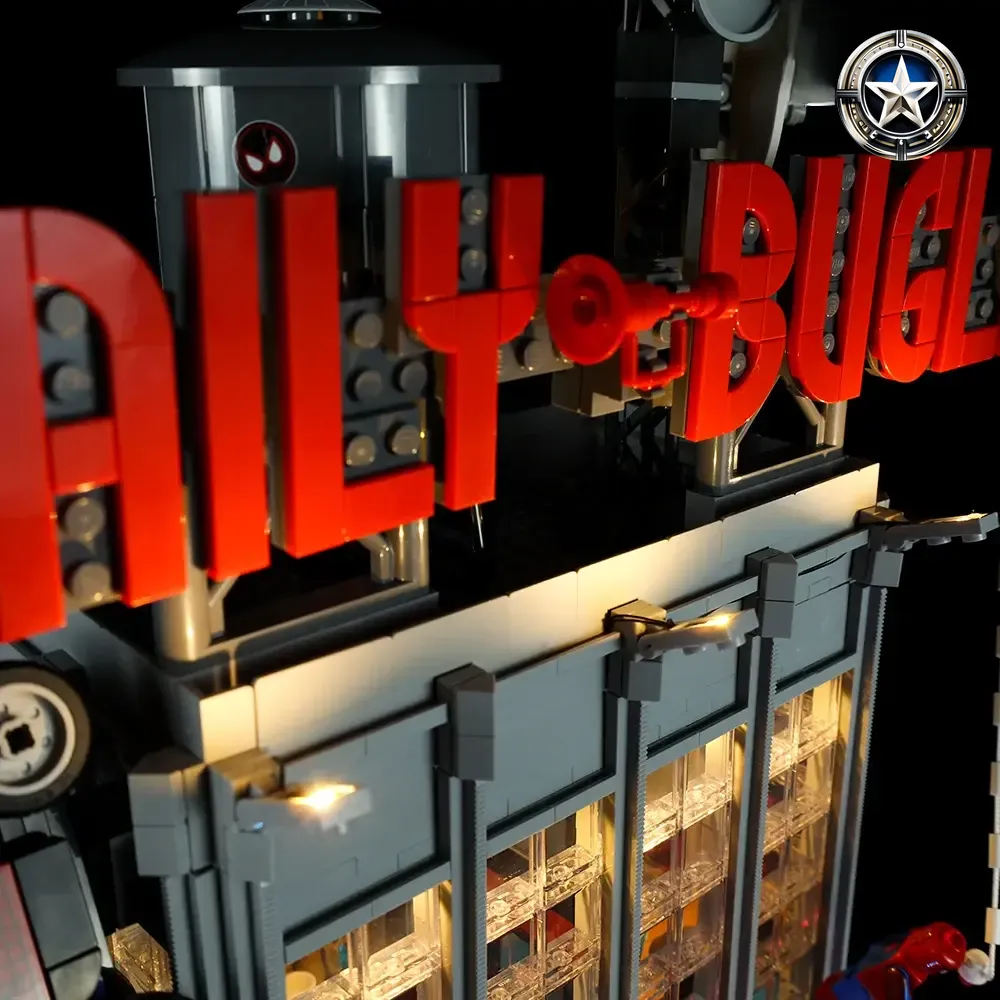 Light Kit Lighting Accessory for Daily Bugle Building Set 76178 Enhanced Illumination Light Kit Lighting Accessory for Daily Bugle Building Set 76178 Enhanced Illumination