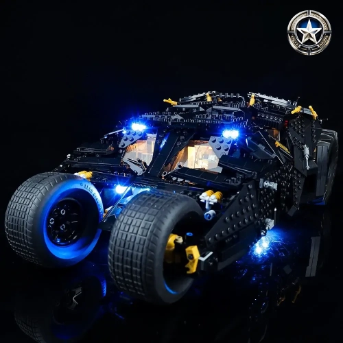 Dc Batman Batmobile Tumbler Light Kit Accessories for Lego 76240 Set