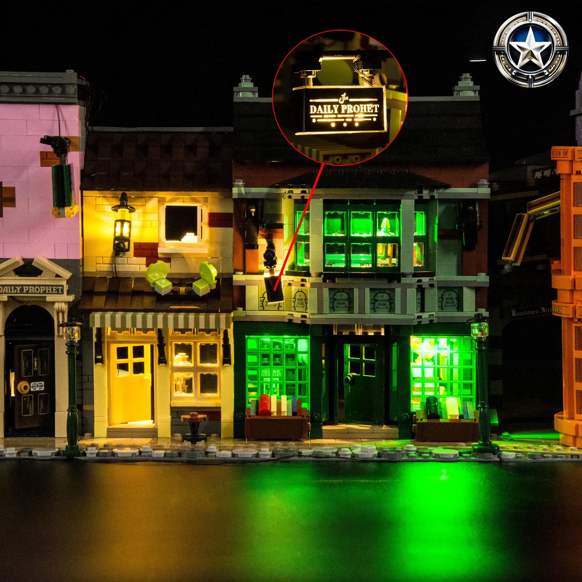 Light Kit For Lego Diagon Alley Building 75978 Complete Set Light Kit For Lego Diagon Alley Building 75978 Complete Set
