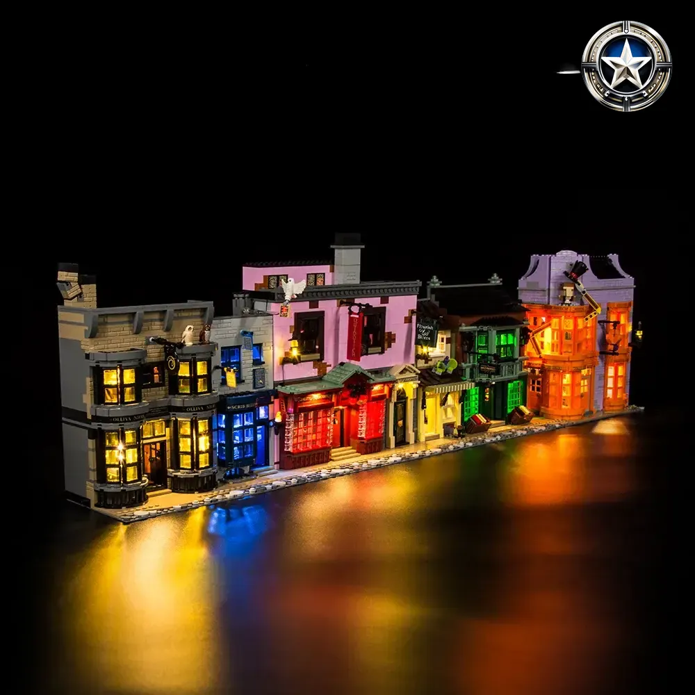 Light Kit For Lego Diagon Alley Building 75978 Complete Set Light Kit For Lego Diagon Alley Building 75978 Complete Set