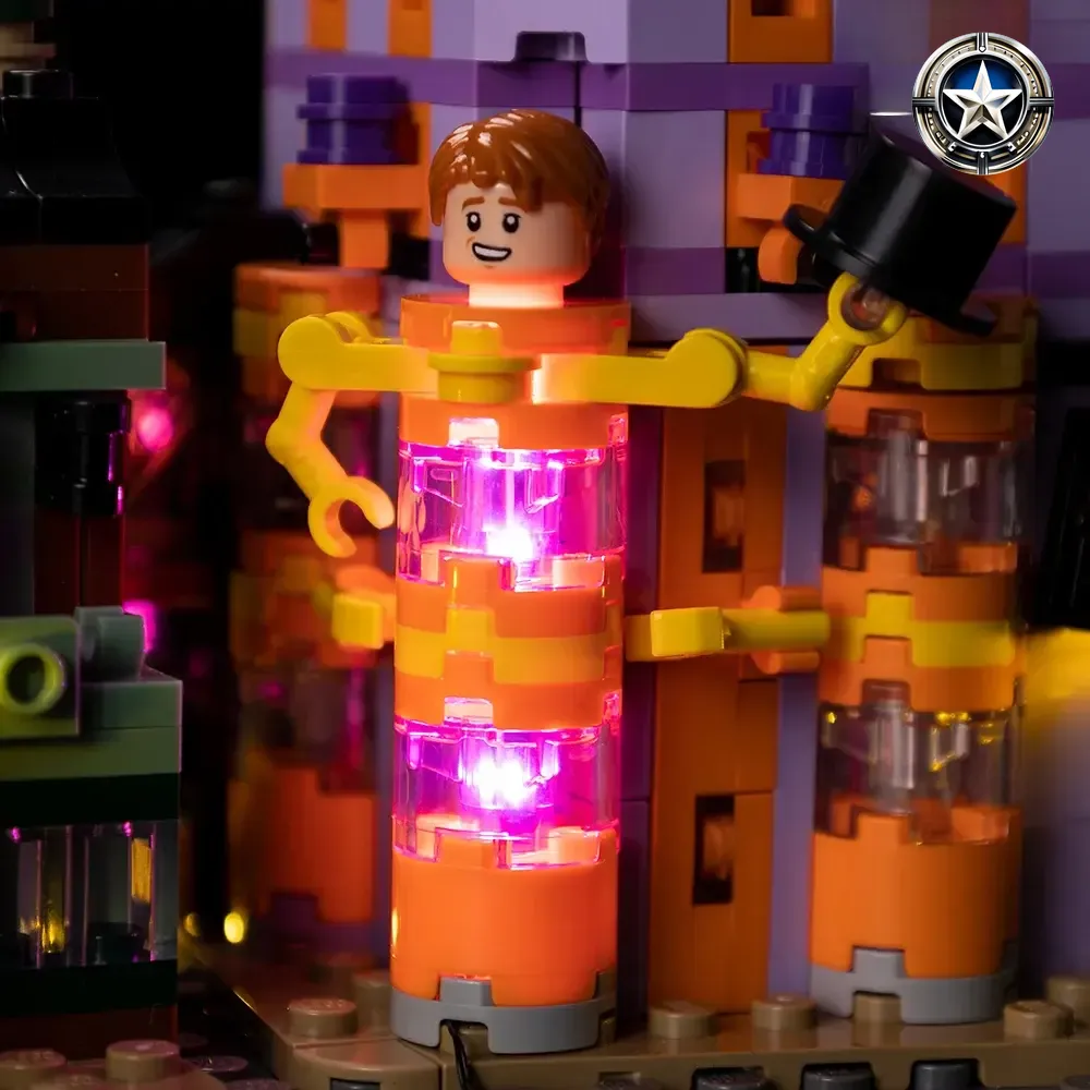 Light Kit for Harry Potter Diagon Alley Wizarding Shops Building Set 76444 Light Kit for Harry Potter Diagon Alley Wizarding Shops Building Set 76444