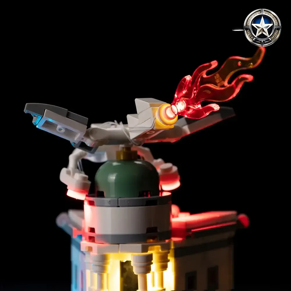 Light Kit for Harry Potter Diagon Alley Wizarding Shops Building Set 76444 Light Kit for Harry Potter Diagon Alley Wizarding Shops Building Set 76444