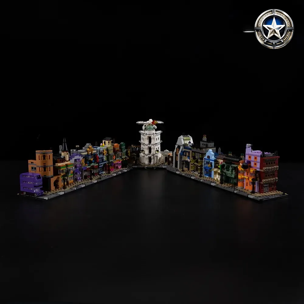 Light Kit for Harry Potter Diagon Alley Wizarding Shops Building Set 76444 Light Kit for Harry Potter Diagon Alley Wizarding Shops Building Set 76444
