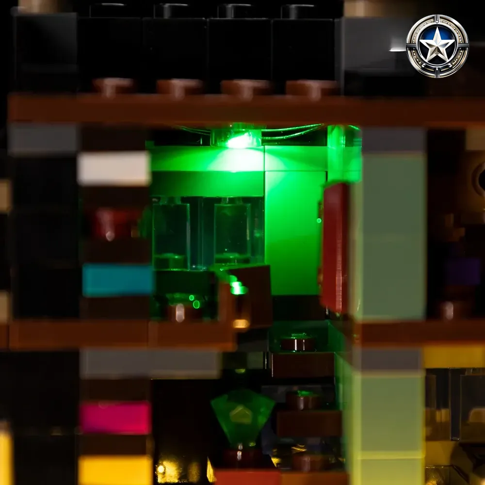 Light Kit for Harry Potter Diagon Alley Wizarding Shops Building Set 76444 Light Kit for Harry Potter Diagon Alley Wizarding Shops Building Set 76444